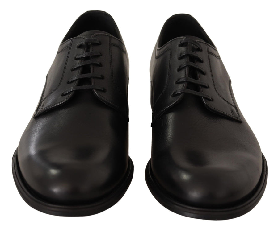 Dolce & Gabbana 100% Leather derby shoe in black