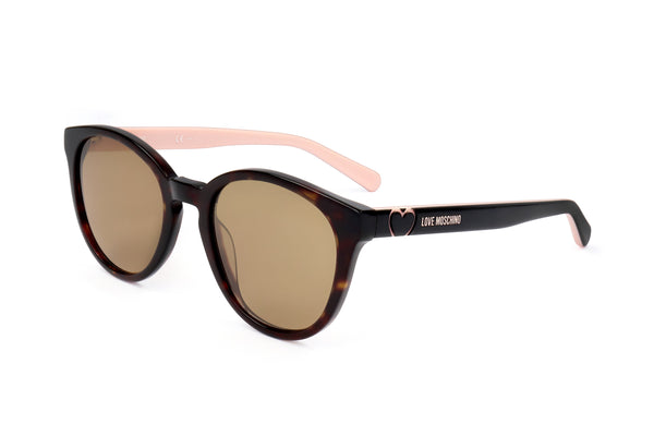Preloved - Moschino Womens 51mm Havana Sunglasses Mol040-S-086-51 One Color