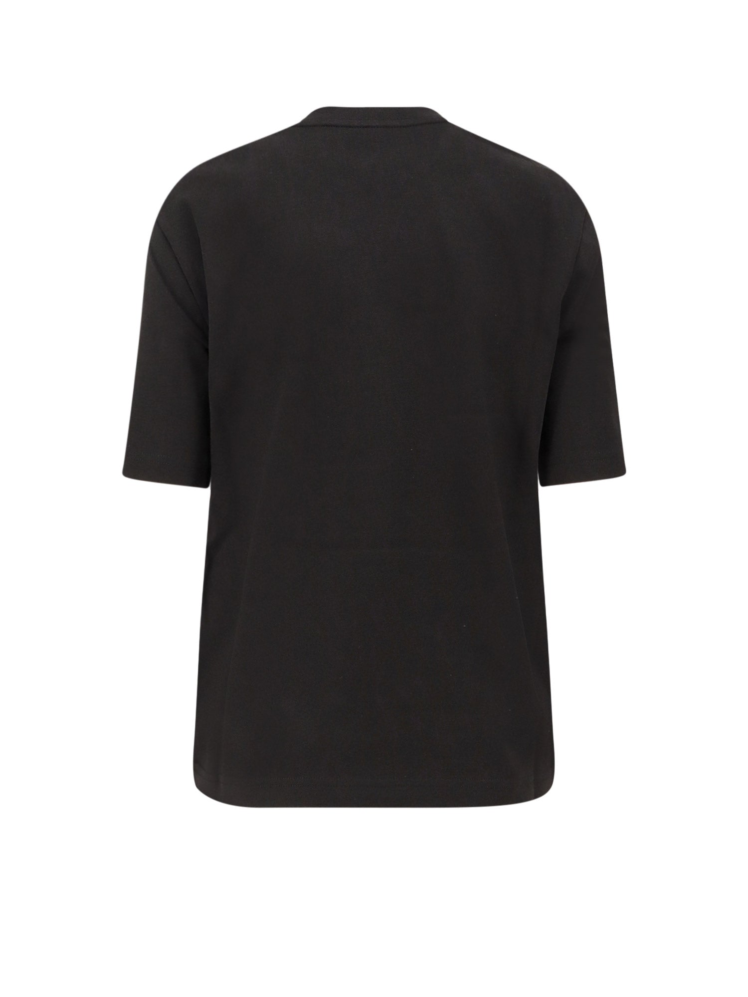MONCLER GENIUS T-shirts and Polos Black Cotone