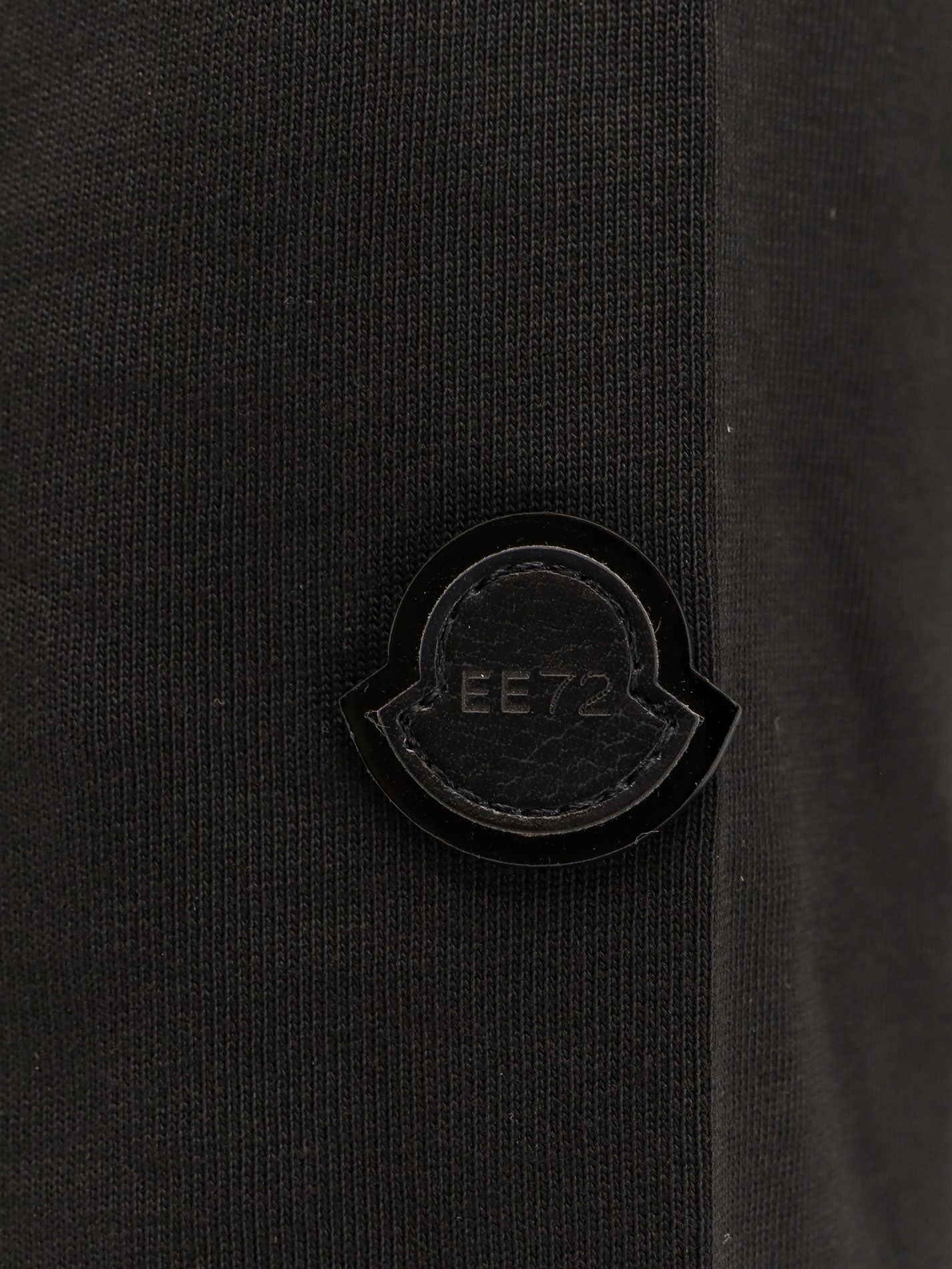 MONCLER GENIUS T-shirts and Polos Black Cotone