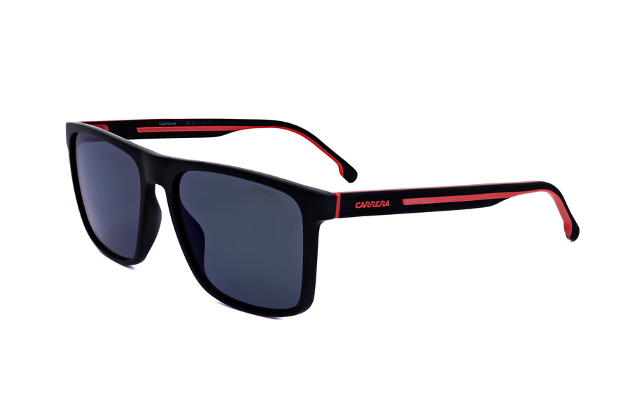Preloved - Carrera Mens 57mm Black Red Sunglasses Ca8064s-0oit-Q3 One Color