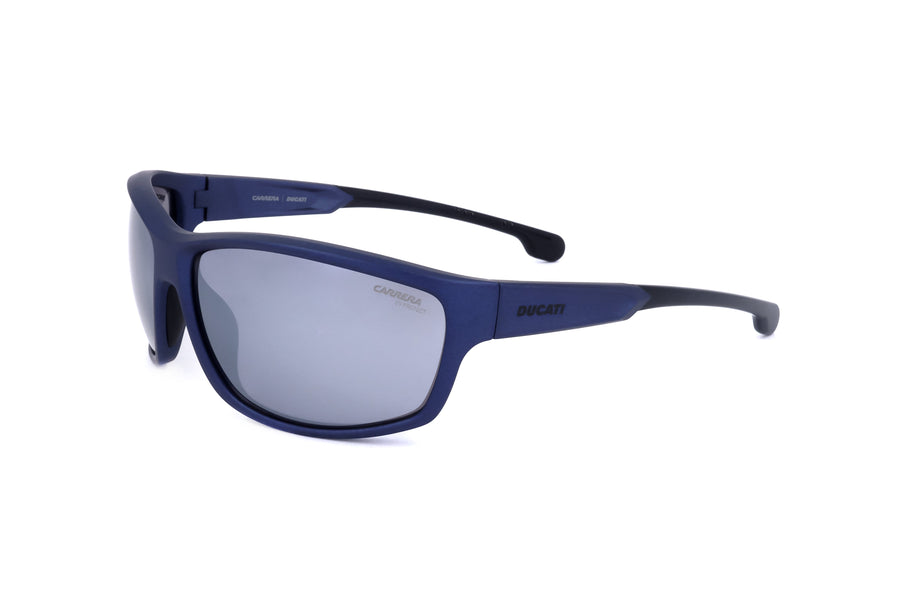 Preloved - Carrera Mens 68mm Blue Metalized Sunglasses Carduc002s-0tzq-T4 One Color