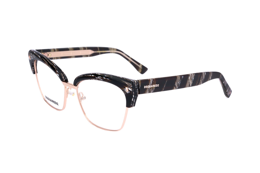 Preloved - Dsquared2 Womens 54 Mm Horn Eyeglasses D20024-Ucn-54 One Color