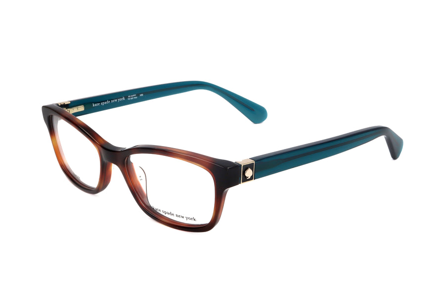 Preloved - Kate Spade Womens 50mm Havana Eyeglasses Renne-086-50 One Color