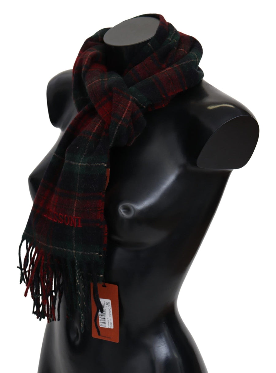 Missoni 100% Virgin Wool scarf in black