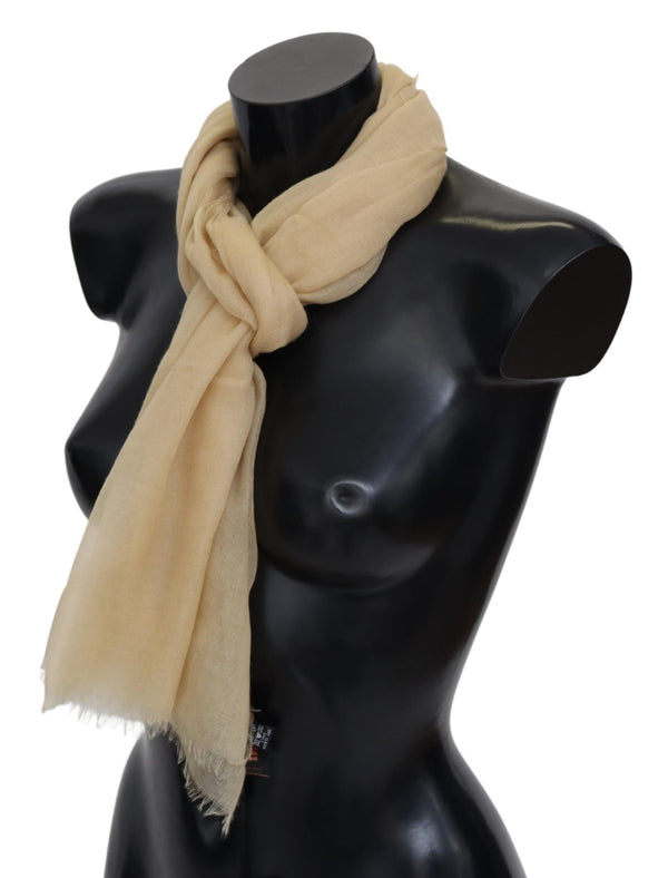 Missoni 100% Cashmere scarf in beige