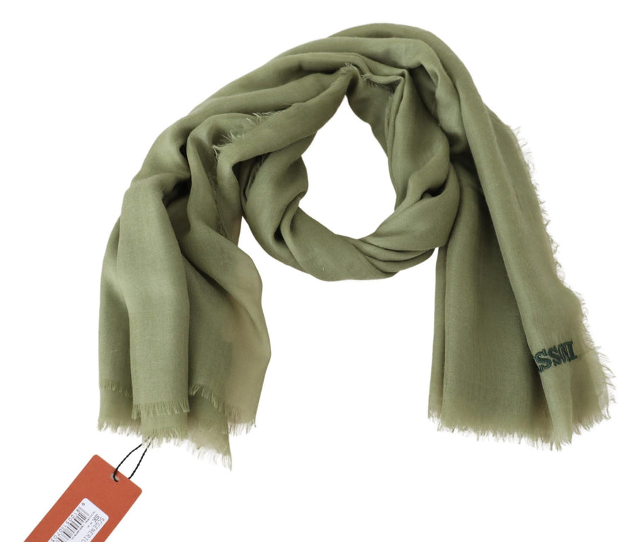 Missoni 100% Cashmere scarf in green