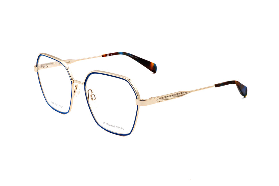 Preloved - Rag & Bone Womens 53mm Gold Violet Eyeglasses Rnb3072-G-S9e-53 One Color