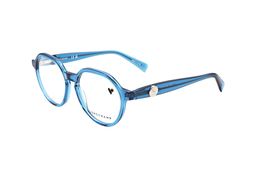 Preloved - Longchamp Womens 51mm Blue Eyeglasses Lo2730-400 One Color