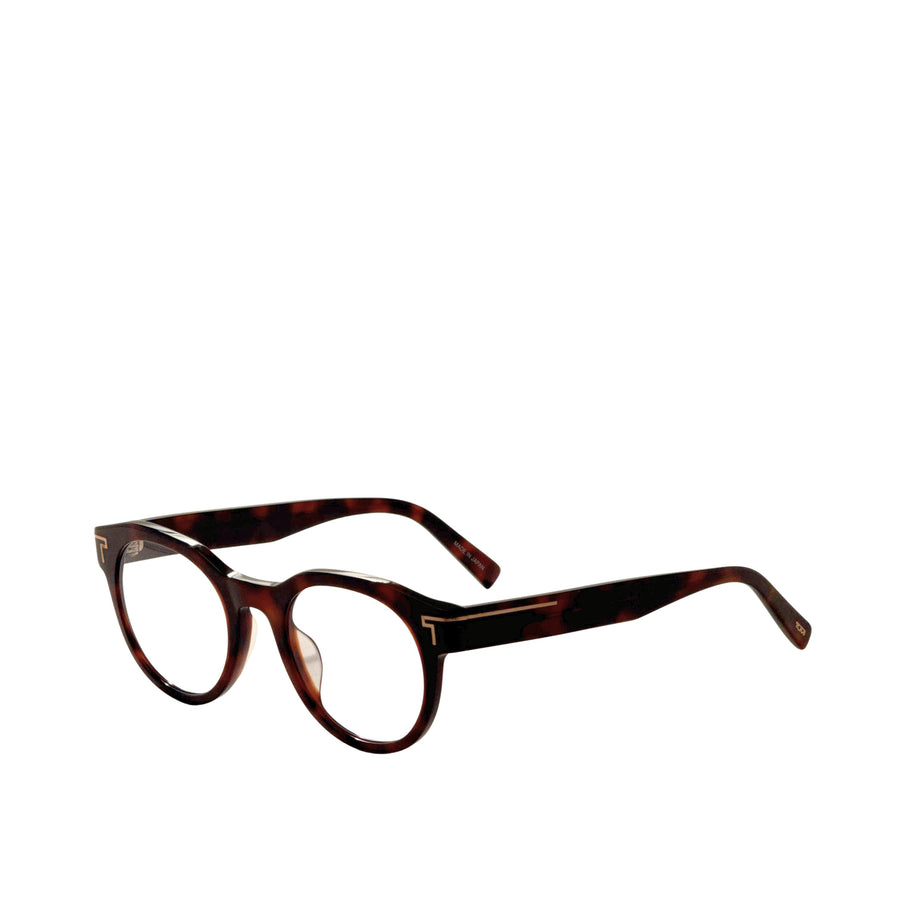 Preloved - Tumi Mens 49 Mm Havana Eyeglasses Vtu529491hav One Color