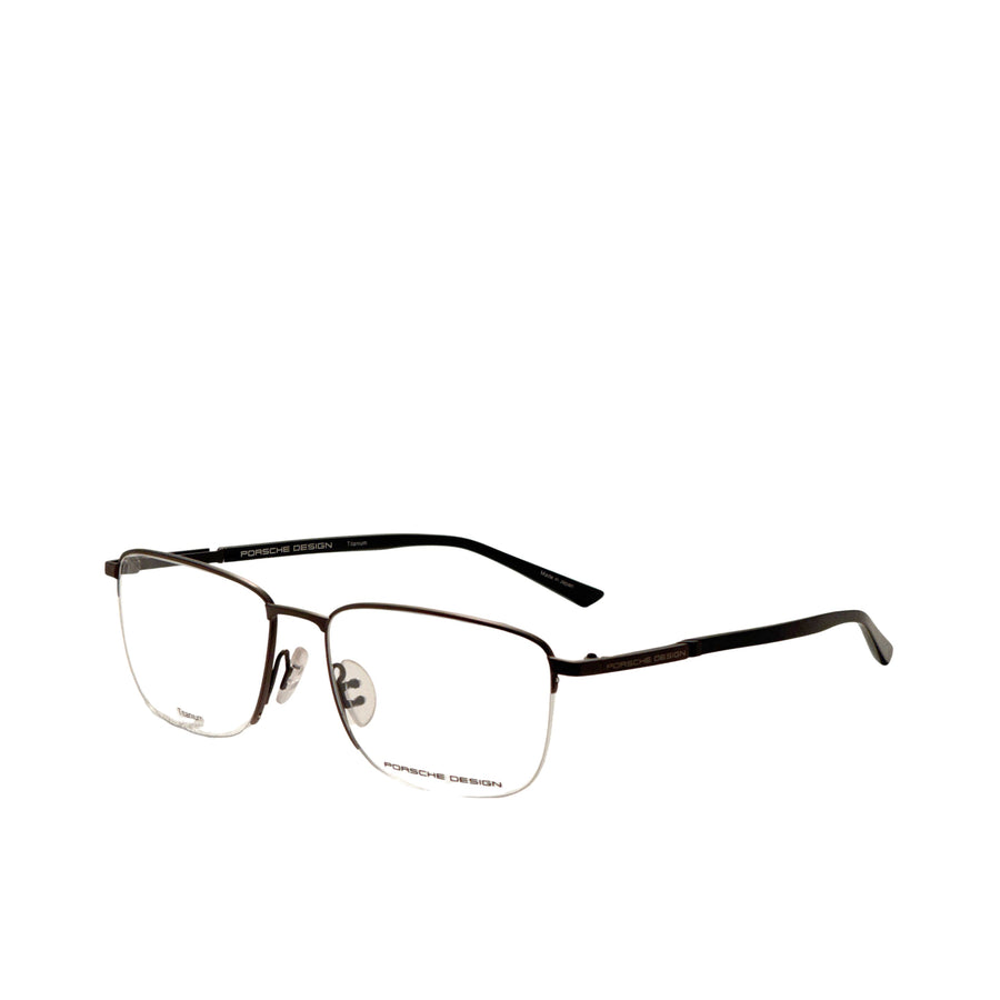 Preloved - Porsche Design Mens 56mm Brown Black Eyeglasses P8730-56c One Color