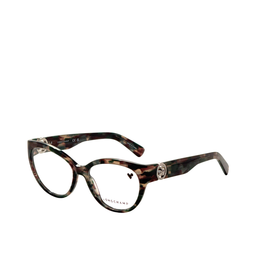 Preloved - Longchamp Womens 53mm Havana Eyeglasses Lo2728-306-53 One Color