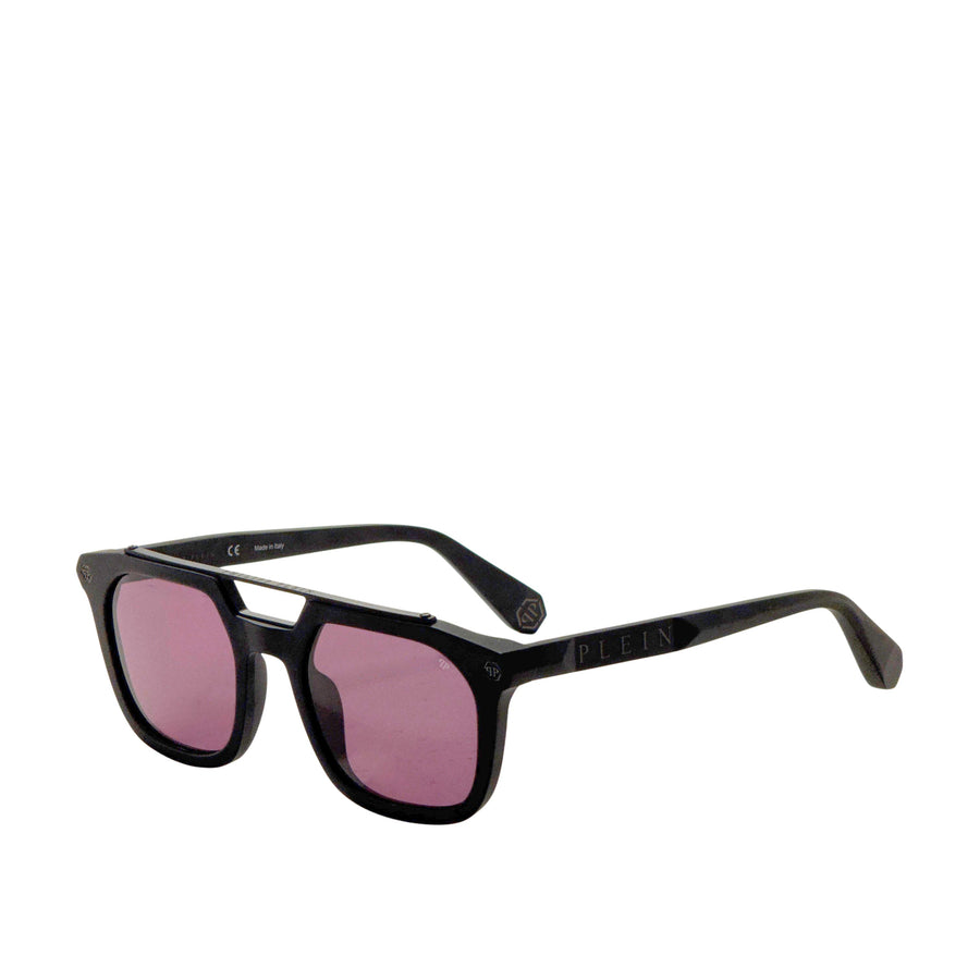 Preloved - Philipp Plein Mens 51mm Black Sunglasses Spp001m0703 One Color