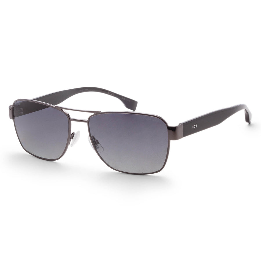 Preloved - Hugo Boss Mens 60mm Black Dark Ruthenium Sunglasses Boss1441os-0ans-Wj One Color