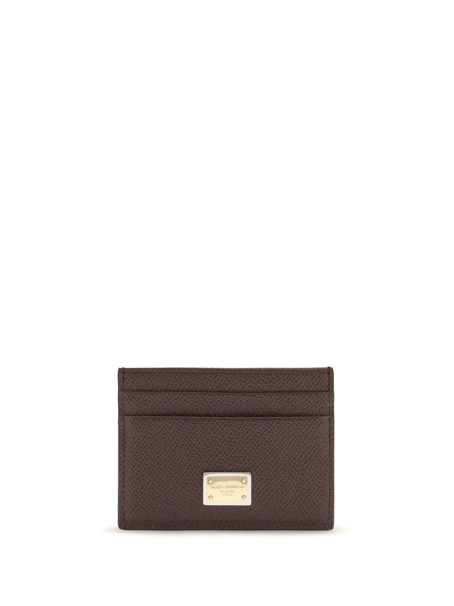 Leather Cardholder Burgundy Calf Wallets & Purses