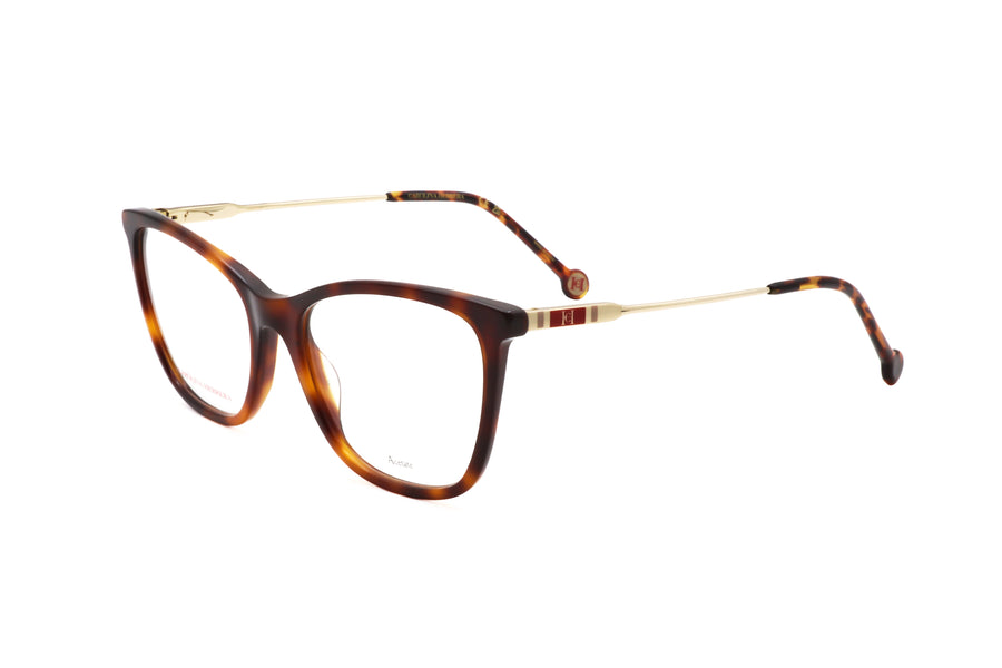 Preloved - Carolina Herrera Woman 54mm Havana Eyeglasses Ch0071-05l-54 One Color