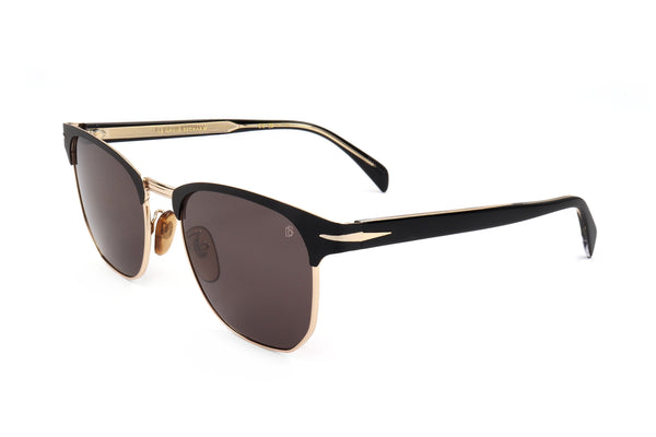 Preloved - David Beckham Mens 56mm Matte Black Gold Sunglasses Db7057fs-0i46-Ir One Color