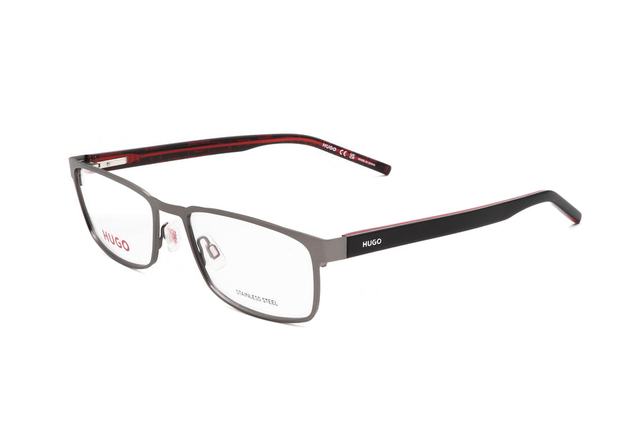 Preloved - Hugo Boss Mens 56mm Matte Dark Ruthenium Eyeglasses Hg1075-R80-56 One Color
