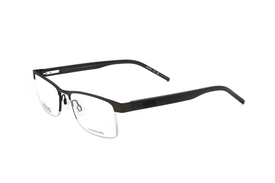Preloved - Hugo Boss Mens 53mm Matte Ruthenium Black Eyeglasses Hg1199-Svk-53 One Color