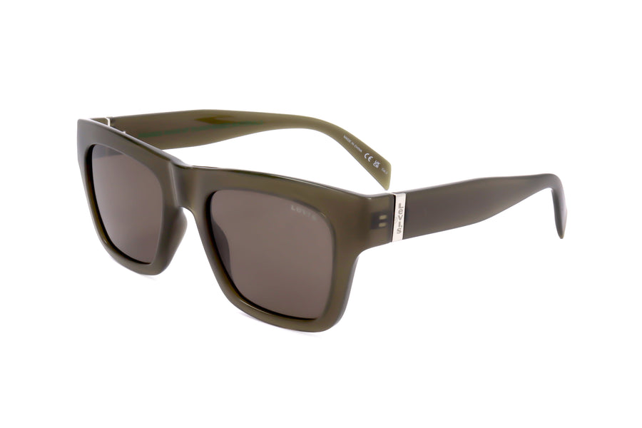 Preloved - Levis Mens 52 Mm Green Sunglasses Lv1026s-01ed-70 One Color