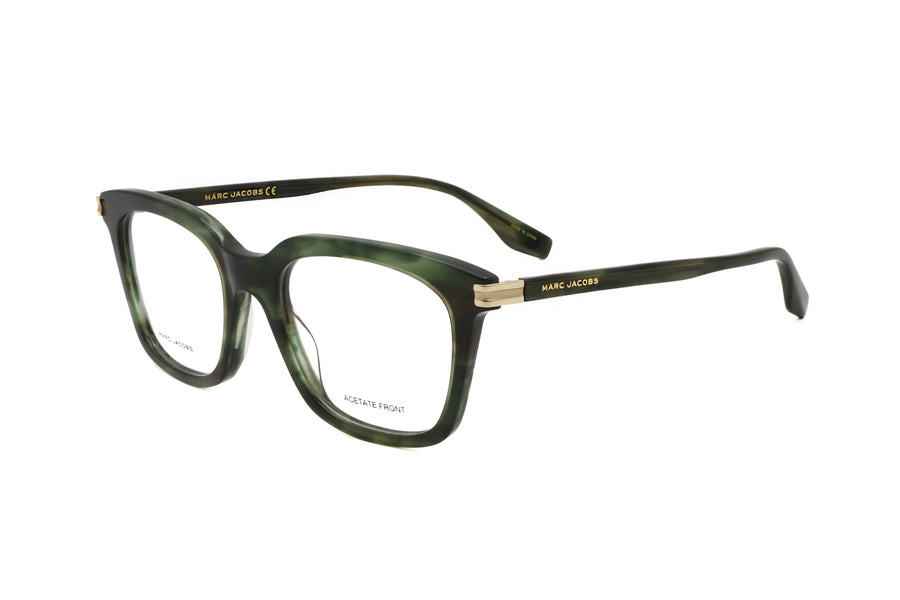 Preloved - Marc Jacobs Mens 52mm Green Horn Eyeglasses Marc570-06ak-19 One Color