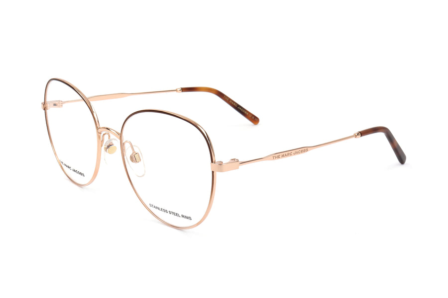Preloved - Marc Jacobs Unisex 54mm Gold Brown Eyeglasses Marc590-001q-17 One Color