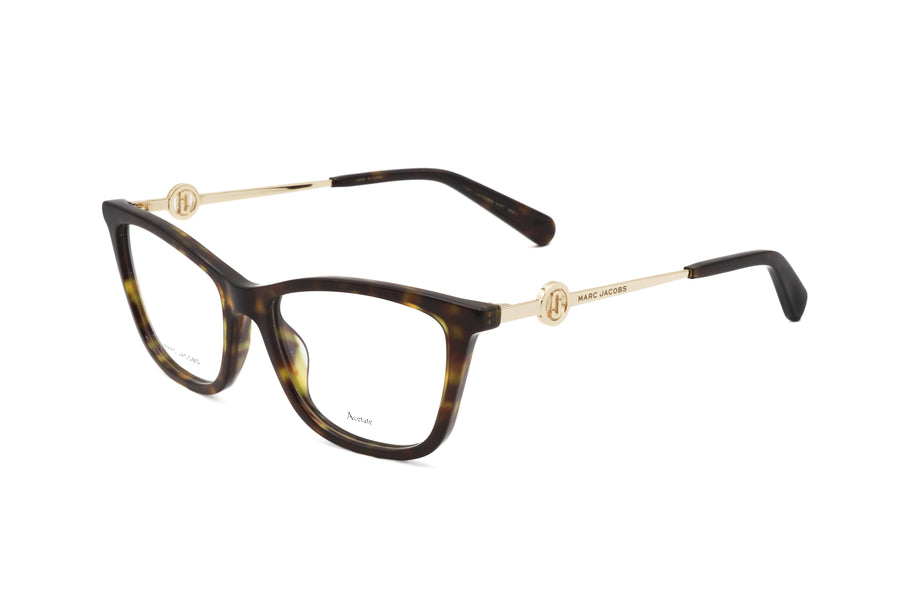Preloved - Marc Jacobs Womens 51mm Havana Eyeglasses Marc655-0086-17 One Color