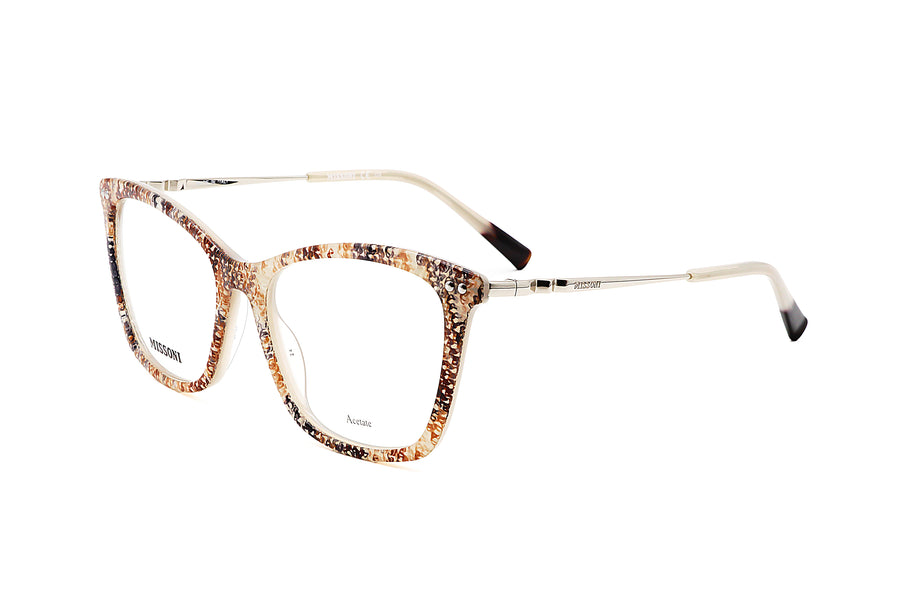 Preloved - Missoni Woman 53mm Beige Pattern Eyeglasses Mis0108-Z9k-53 One Color