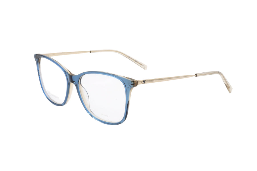 Preloved - Missoni Womens 54mm Blue Beige Eyeglasses Mmi0015-Yrq-54 One Color