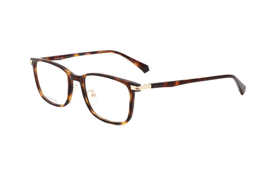 Preloved - Polaroid Man 53mm Havana Eyeglasses Pldd426-G-086-53 One Color