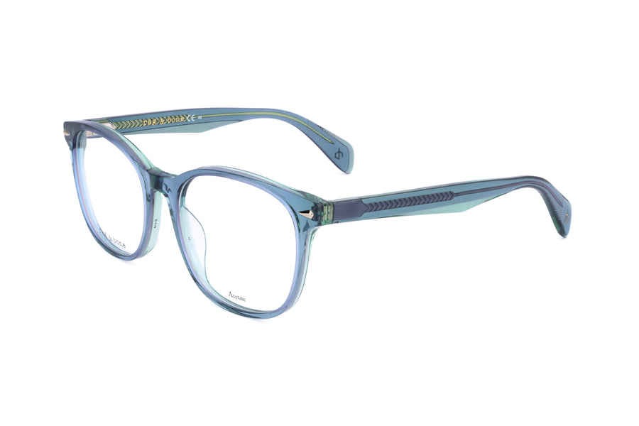Preloved - Rag & Bone Womens 51 Mm Blue Eyeglasses Rnb3017-Pjp-51 One Color