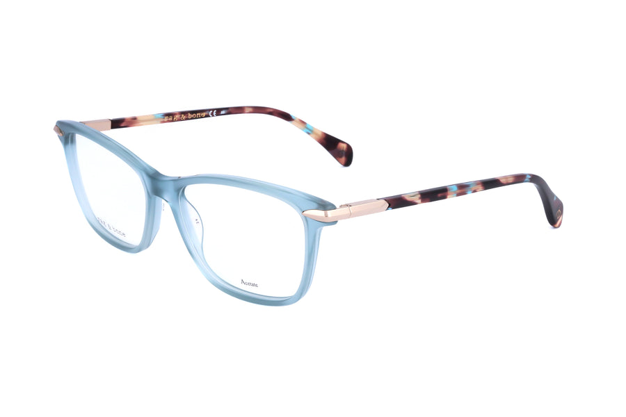 Preloved - Rag & Bone Womens 54 Mm Light Blue Eyeglasses Rnb3031-Pjp-54 One Color