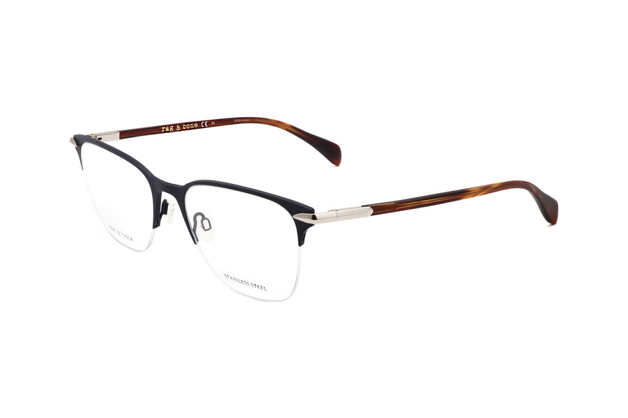 Preloved - Rag & Bone Mens 55 Mm Matte Blue Eyeglasses Rnb7029-Fll-55 One Color
