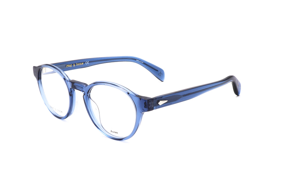 Preloved - Rag & Bone Mens 48mm Blue Eyeglasses Rnb7042-Pjp-48 One Color