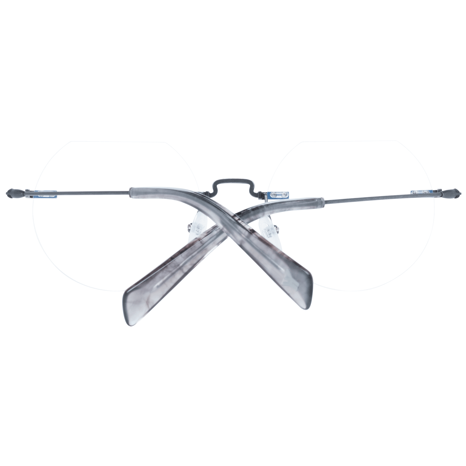 Gray Metal Glasses (frames) Accessory