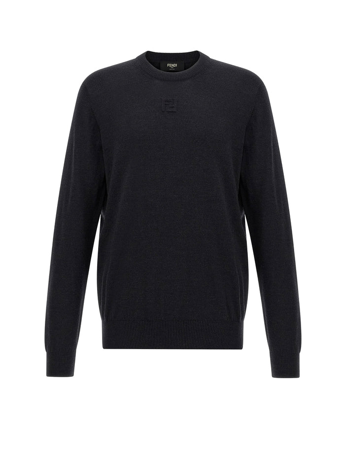 Fendi Sweaters Lava Lana Vergine Elastan
