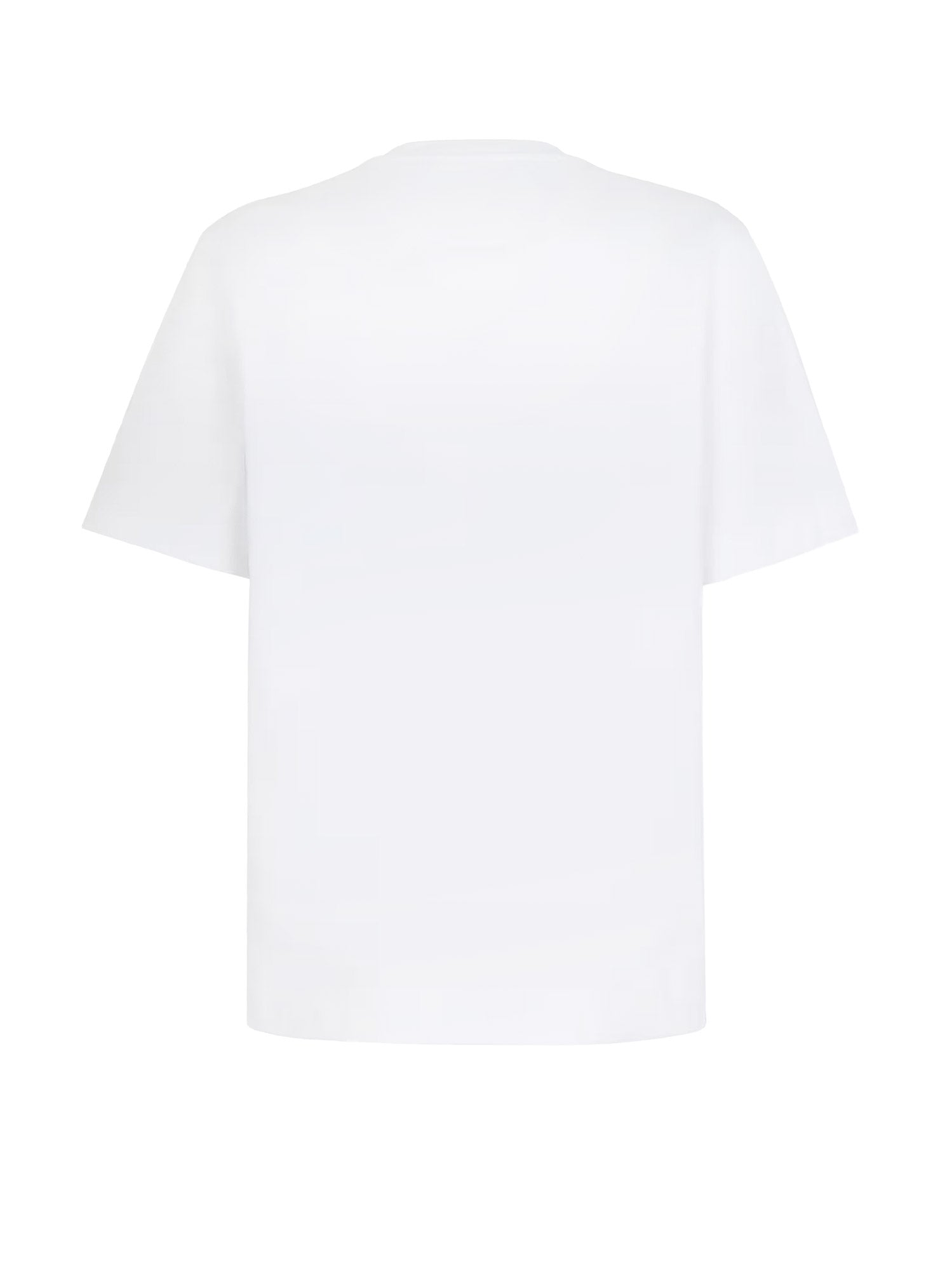 Fendi T-Shirts And Polos White Cotone