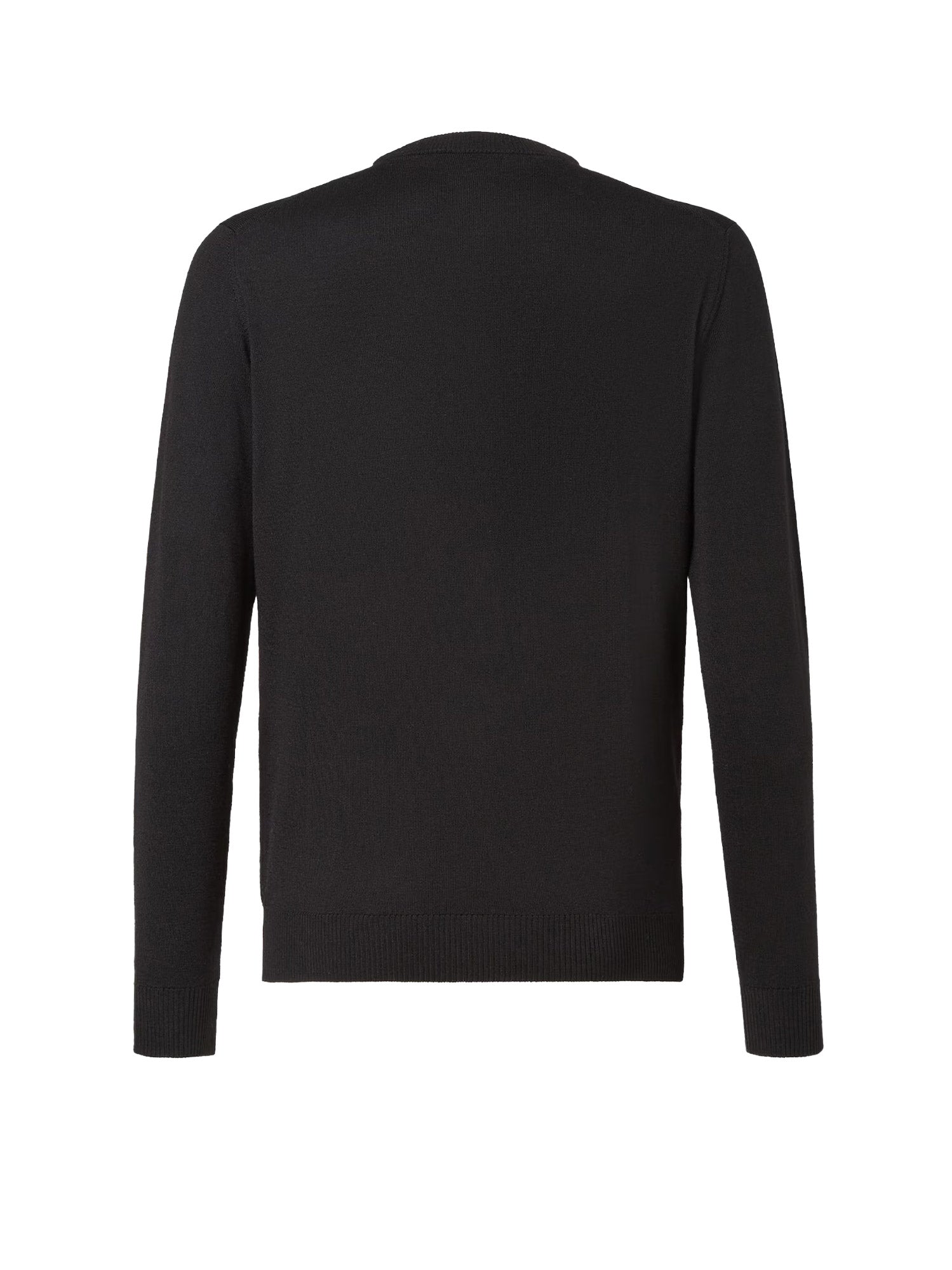 Fendi Sweaters Black Lana Vergine