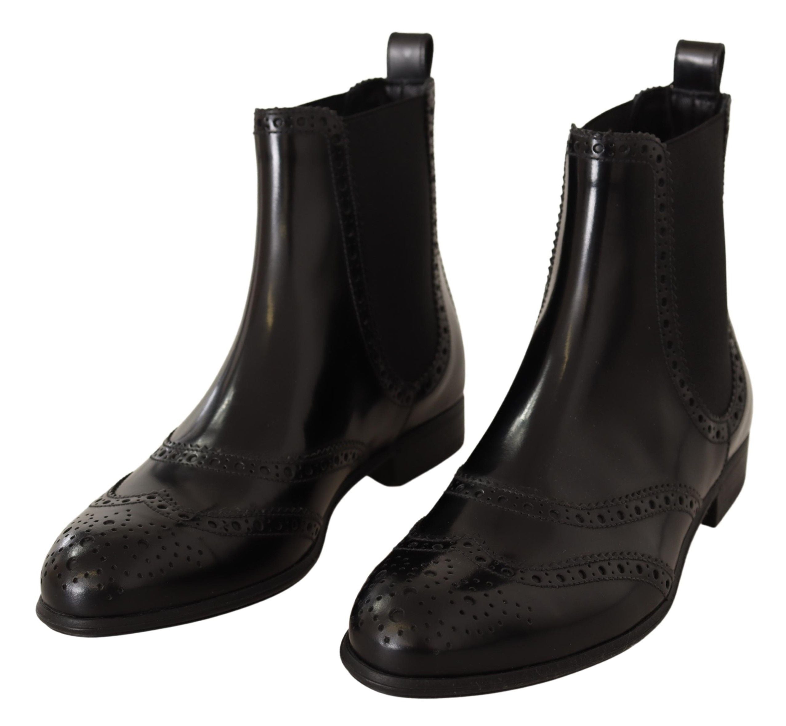 Dolce & Gabbana 80% Leather boot in black