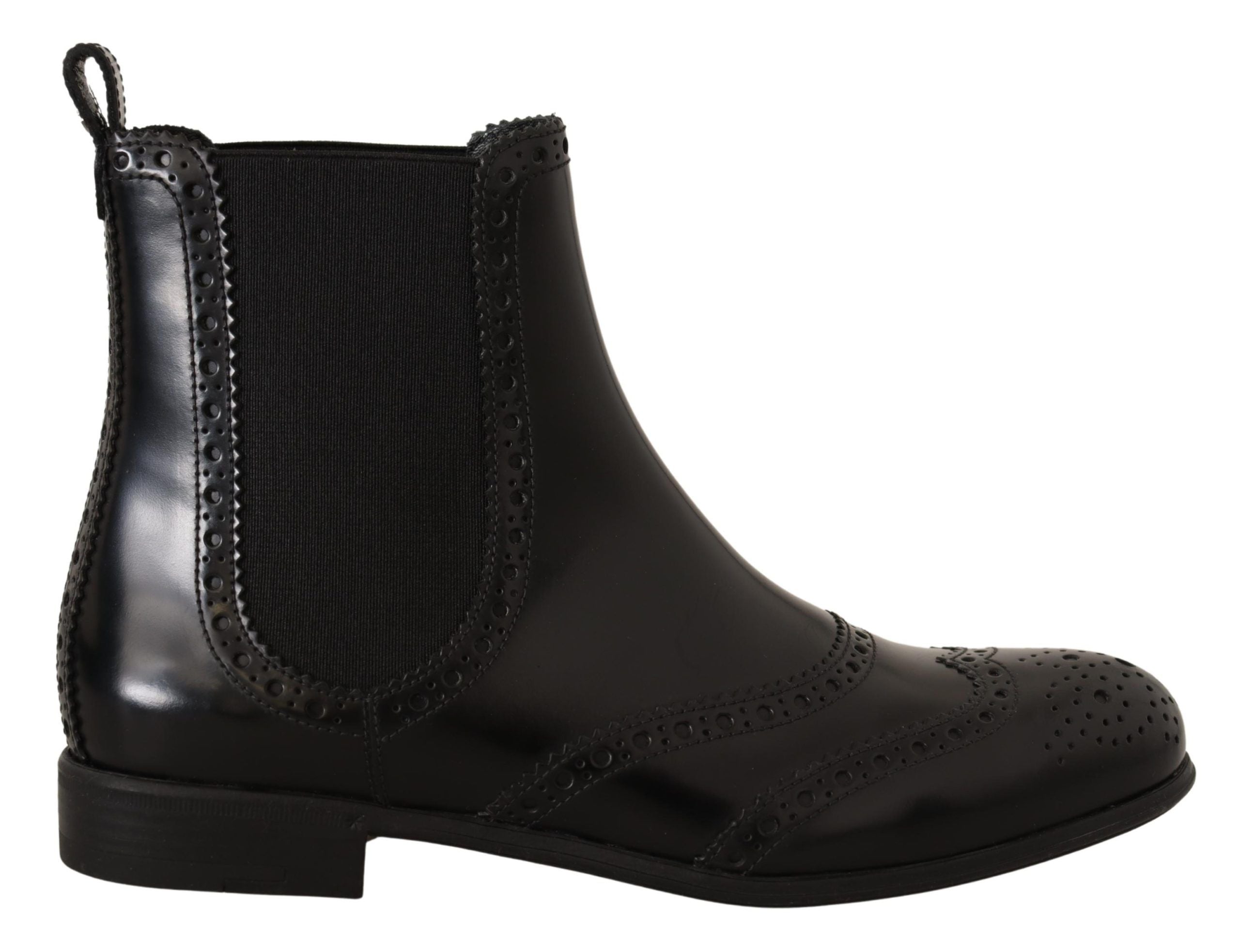 Dolce & Gabbana 80% Leather boot in black — view 4