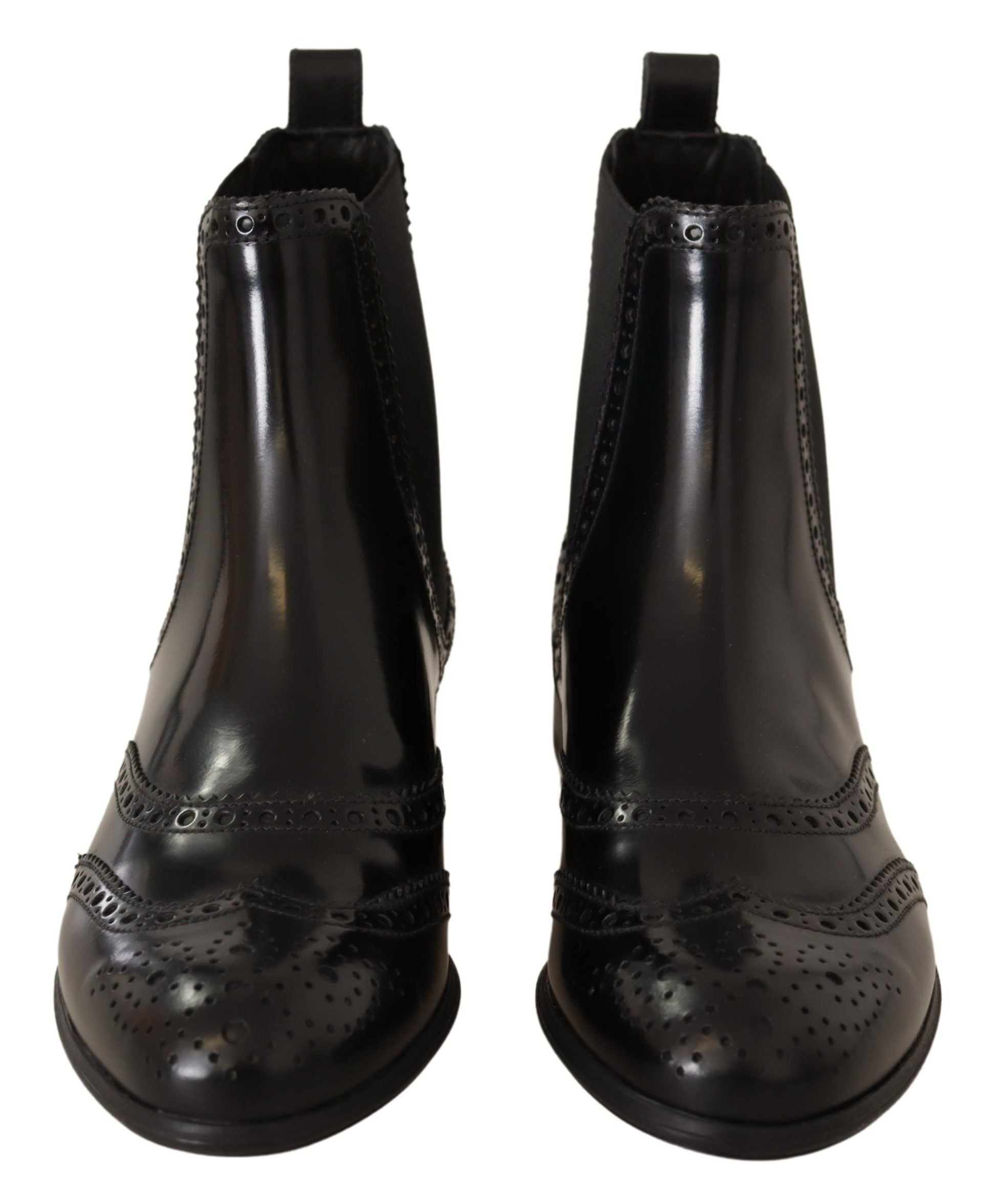 Dolce & Gabbana 80% Leather boot in black — view 7