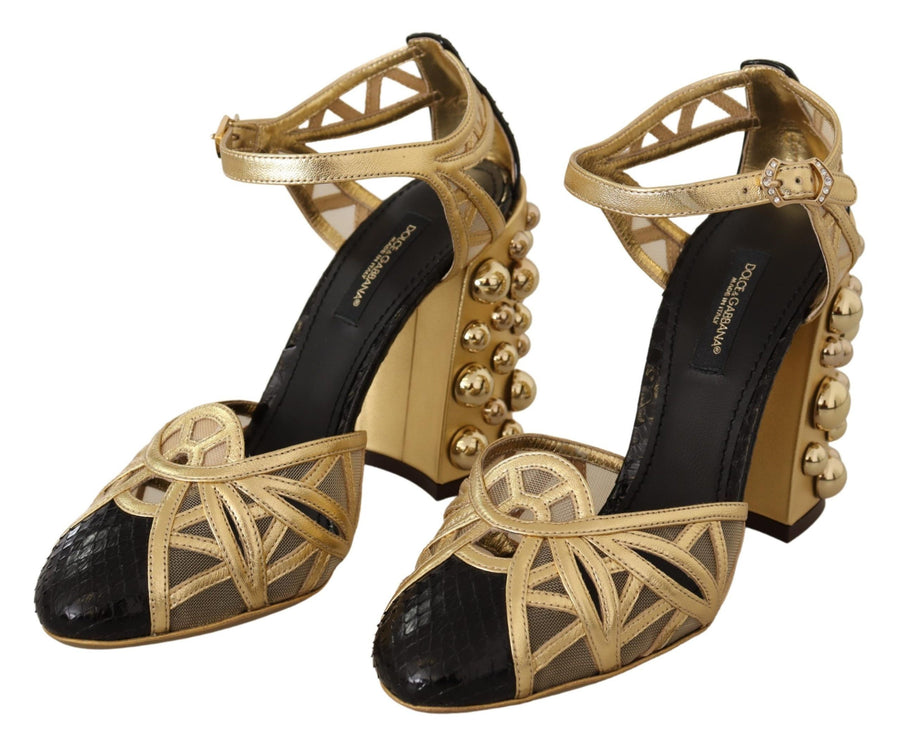Dolce & Gabbana 11% polyester heel in black