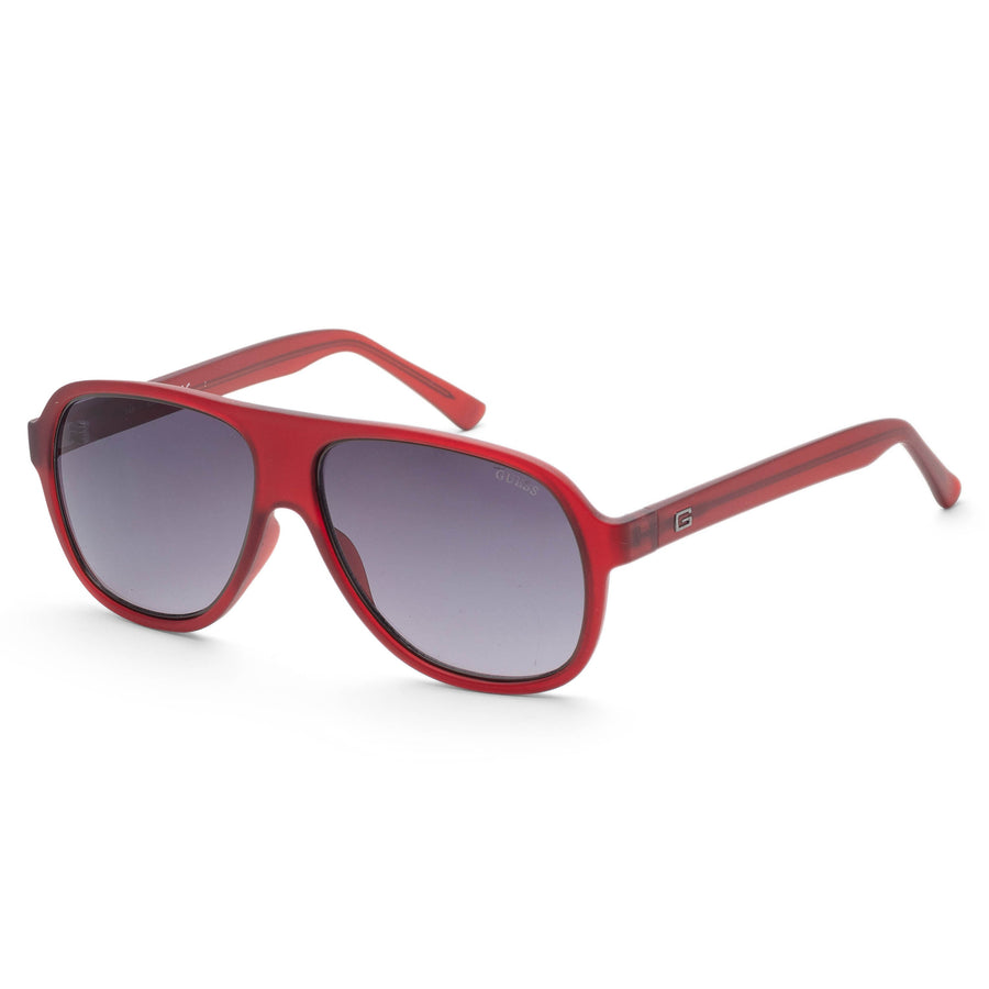 Preloved - Guess Unisex 57mm Matte Bordeaux Sunglasses Gf5042-70b-57 One Color