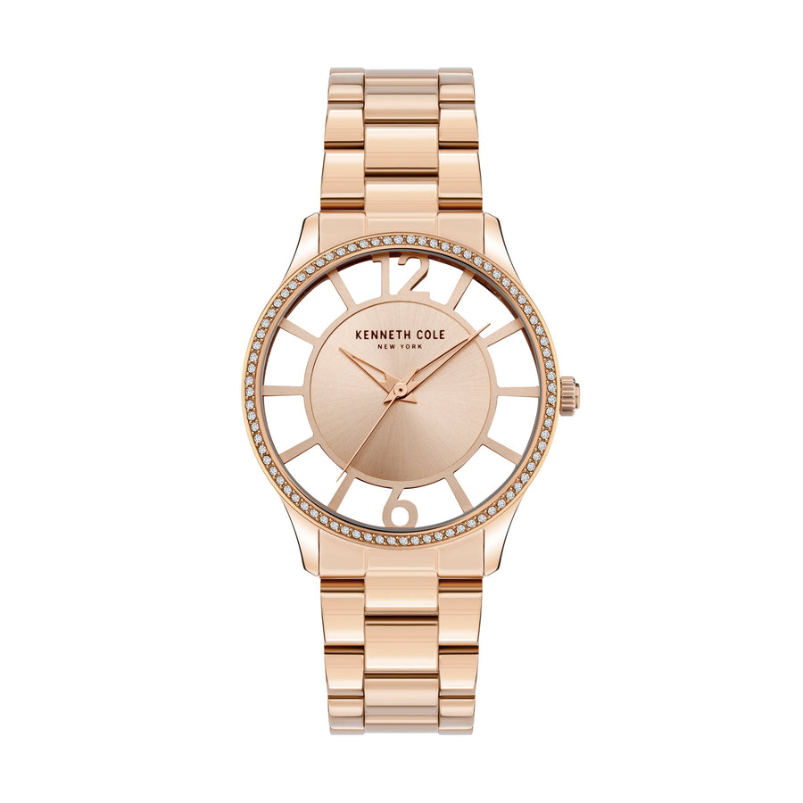 Preloved - Kenneth Cole Womens Classic 34.5mm Quartz Watch Kcwlg2105603 One Color Watches