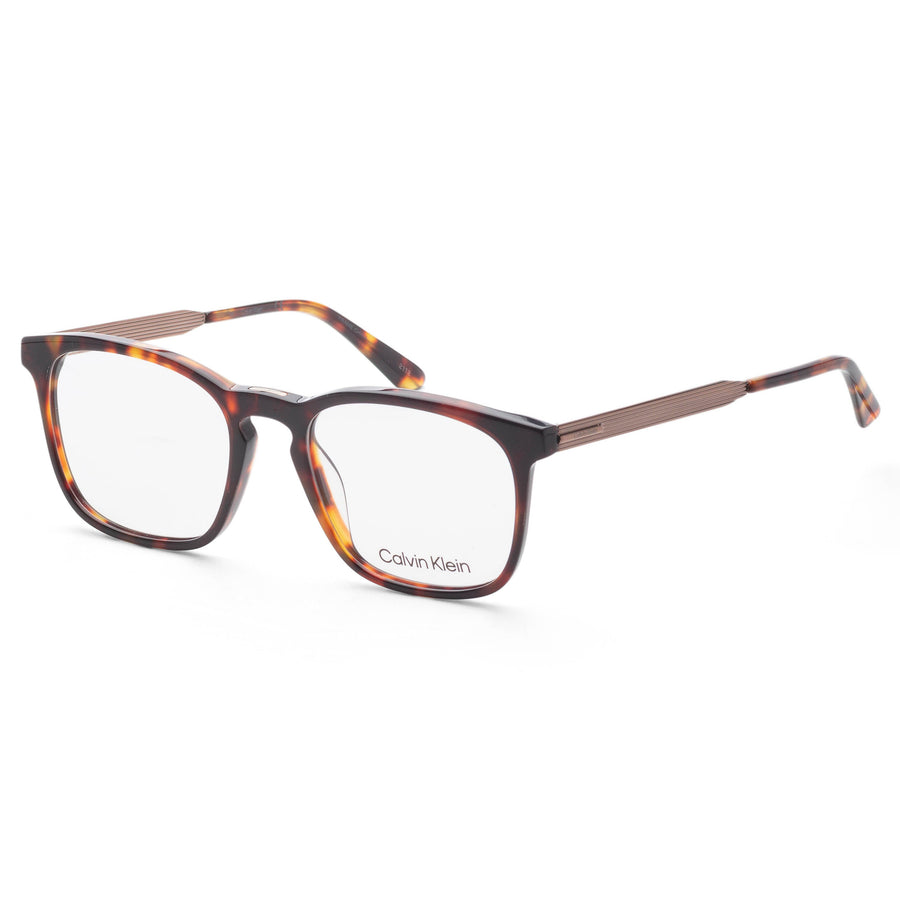 Preloved - Calvin Klein Mens 53 Mm Burgundy Havana Eyeglasses Ck22503-609-53 One Color
