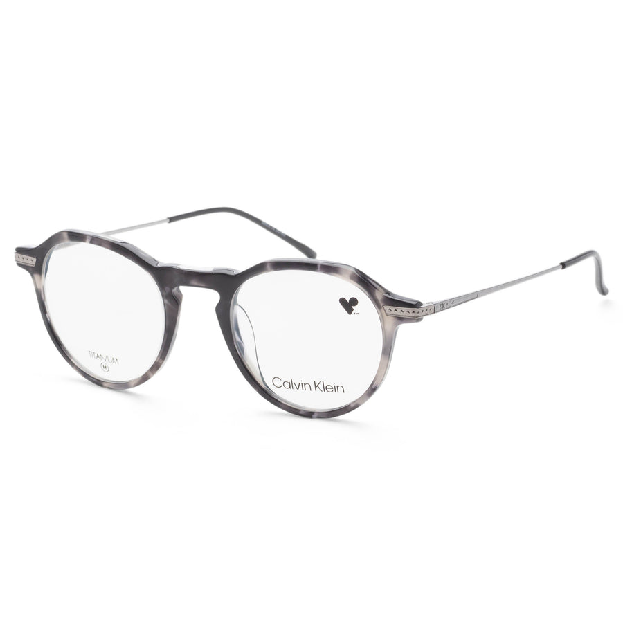Preloved - Calvin Klein Mens 48 Mm Grey Havana Eyeglasses Ck23532t-025 One Color