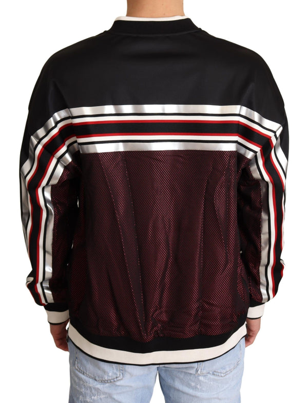 Dolce & Gabbana 73% Nylon sweatshirt in black