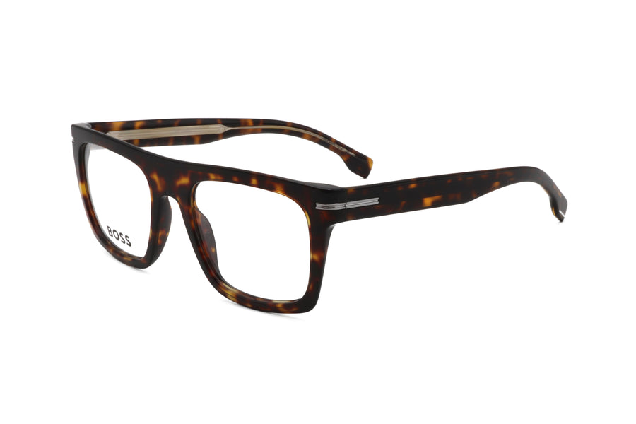 Preloved - Hugo Boss Mens 52mm Havana Eyeglasses Boss1597-086-52 One Color