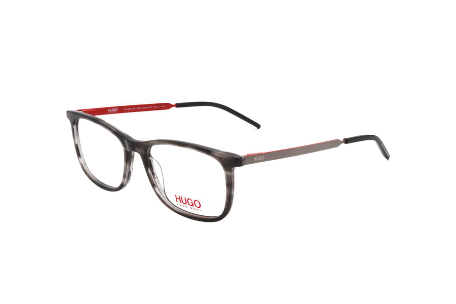 Preloved - Hugo Boss Mens 52mm Striped Grey Eyeglasses Hg1018sam-Pzh-52 One Color
