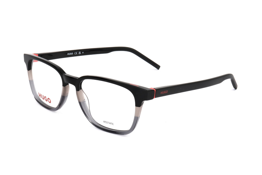 Preloved - Hugo Boss Mens 52 Mm Black Grey Eyeglasses Hg1130-08a-52 One Color